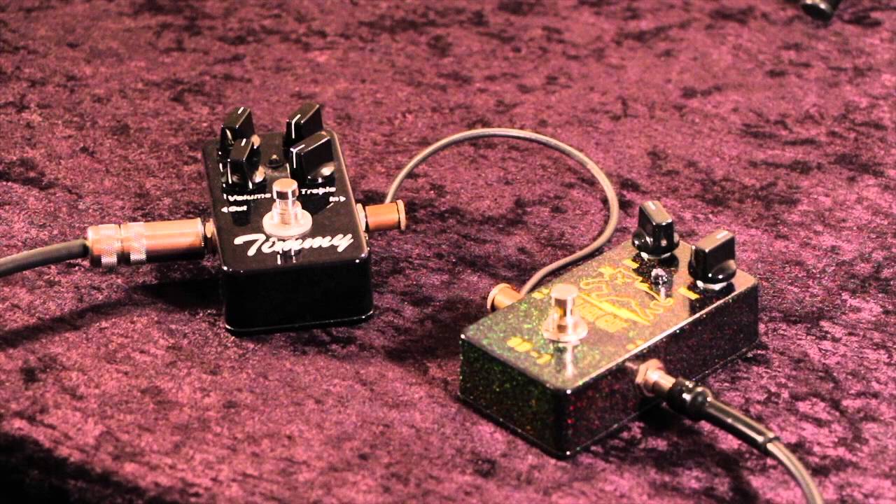 Black Cat OD-1 Stack Demo Compilation (Klon, Timmy, Zendrive, OCD, Rat, TS9)
