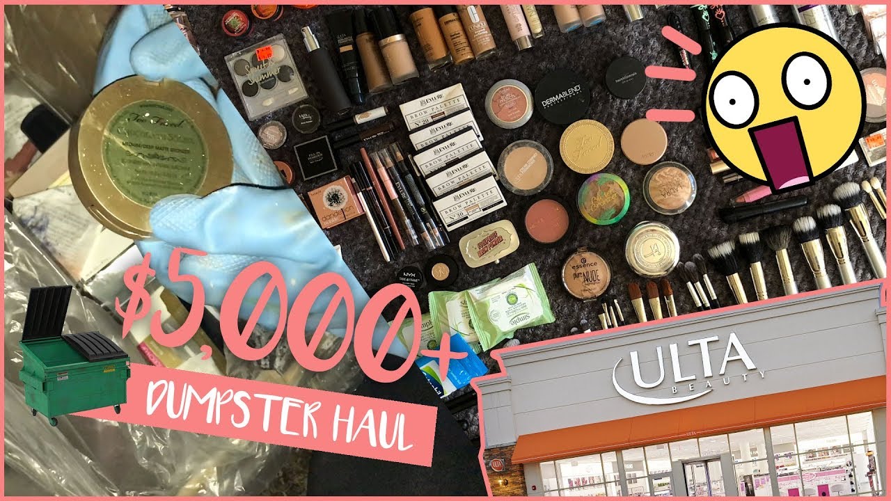 Dumpster Diving at Ulta Huge Haul WE FOUND FIVE BOXES!!