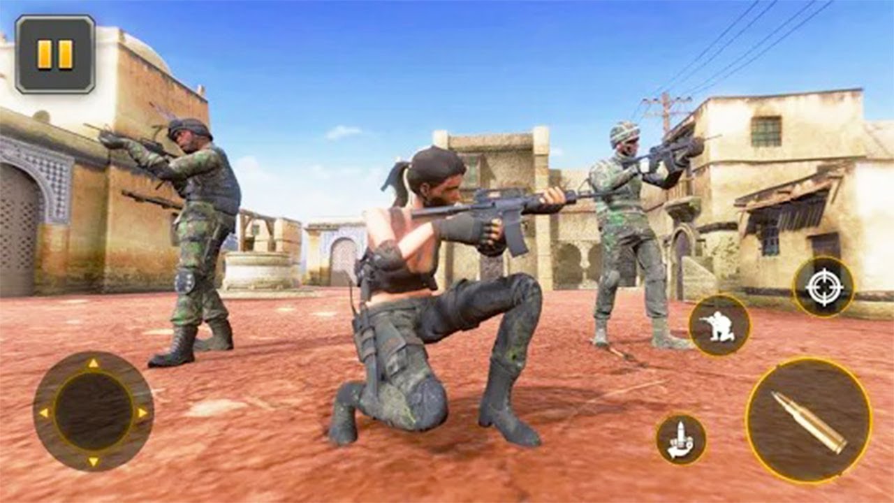 FPS Anti Terrorism Commando - Android GamePlay - Shooting Games Android