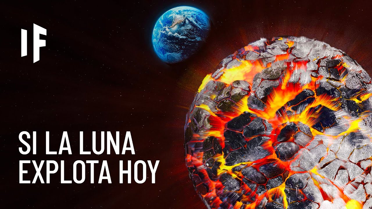 ¿Qué pasaría si la Luna explotara?