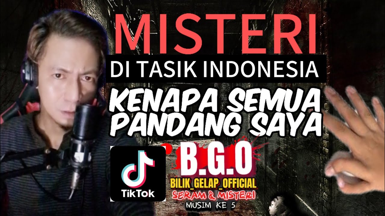 EP59 MISTERI DI TASIK INDONESIA | KENAPA SEMUA PANDANG SAYA ?  | LIVE BGO #bilikgelapseramdanmisteri