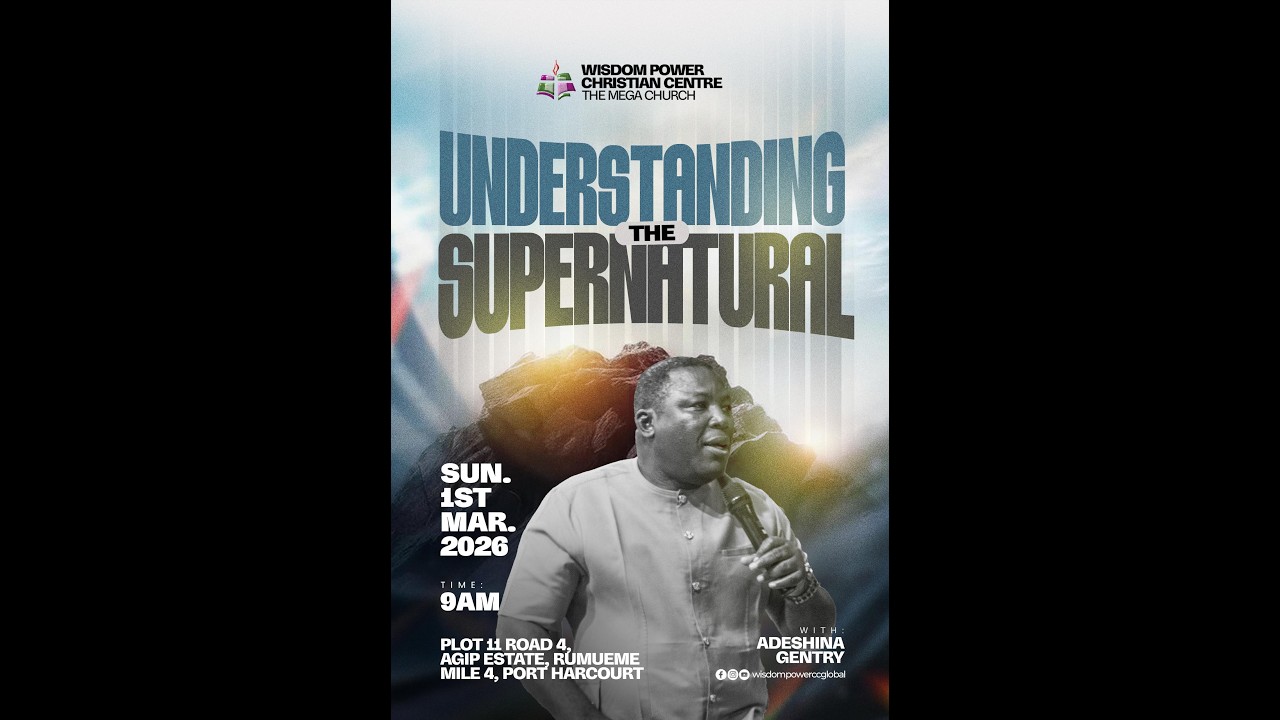 FAMILY WORSHIP SERVICE || 1ST MAR. 2026 || I MANIFEST THE SUPERNATURAL IN GLORY 2026
