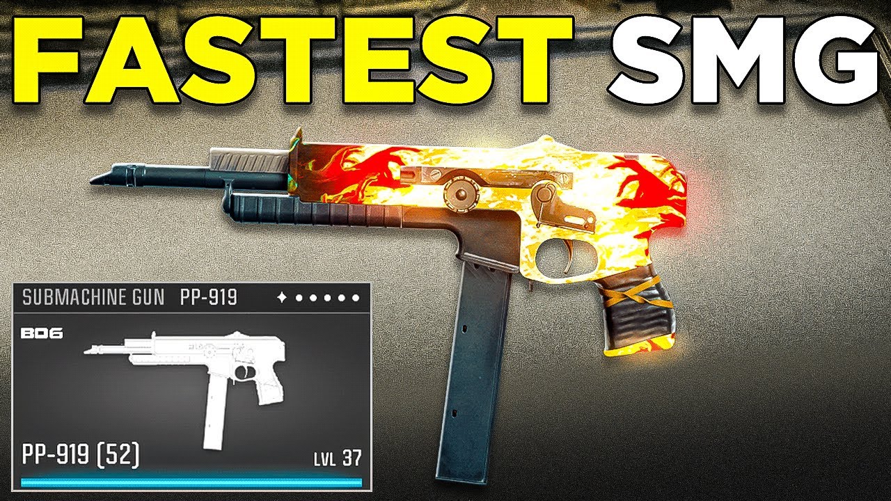 Warzone’s FASTEST SMG is BROKEN 😍 (Best PP-919 Class Setup) - BO6