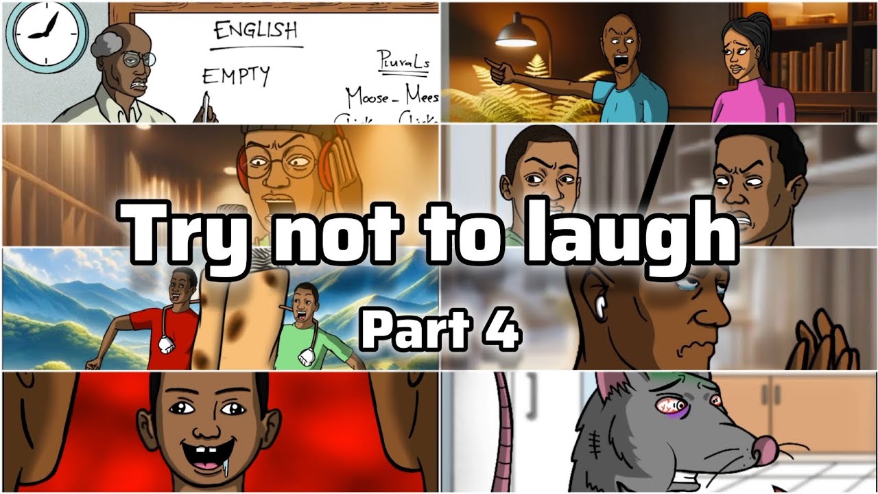 Try not to laugh: Part 4 (kenyanimation 2024)