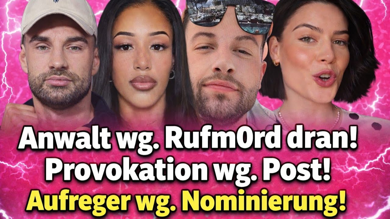 Anwalt wg. Rufm0rd dran! Provokation wg. Post! Aufreger wg. Nominierung!
