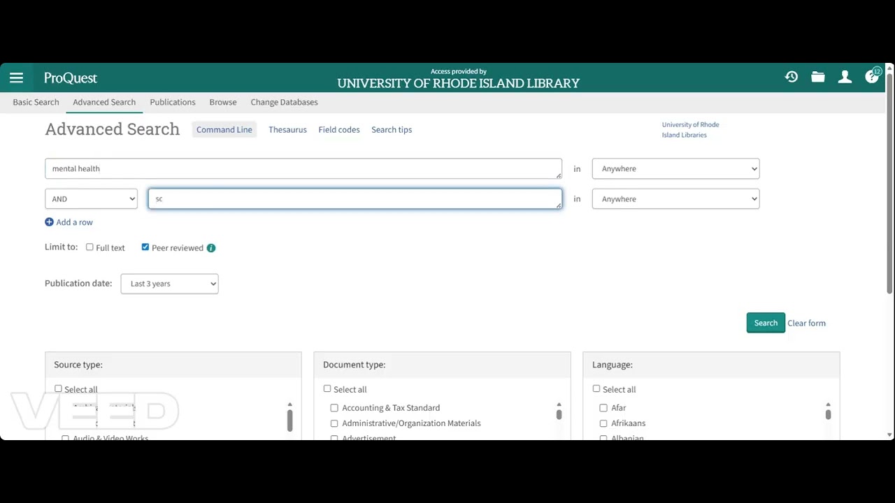 How to Use ProQuest Tutorial (Joseph Prisco)