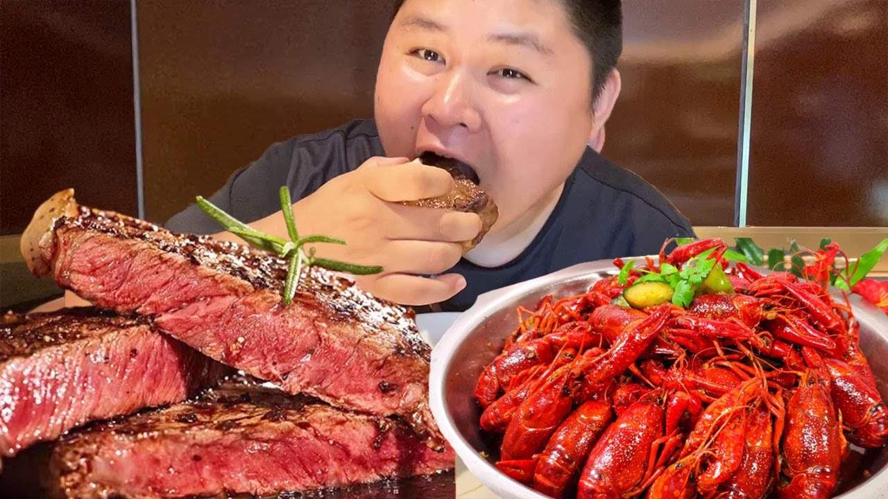 挑战70元一位的厦门海鲜自助！牛排一口咬下滋滋冒汁，麻辣小龙虾一大盘都不够吃【都市陈大胖】