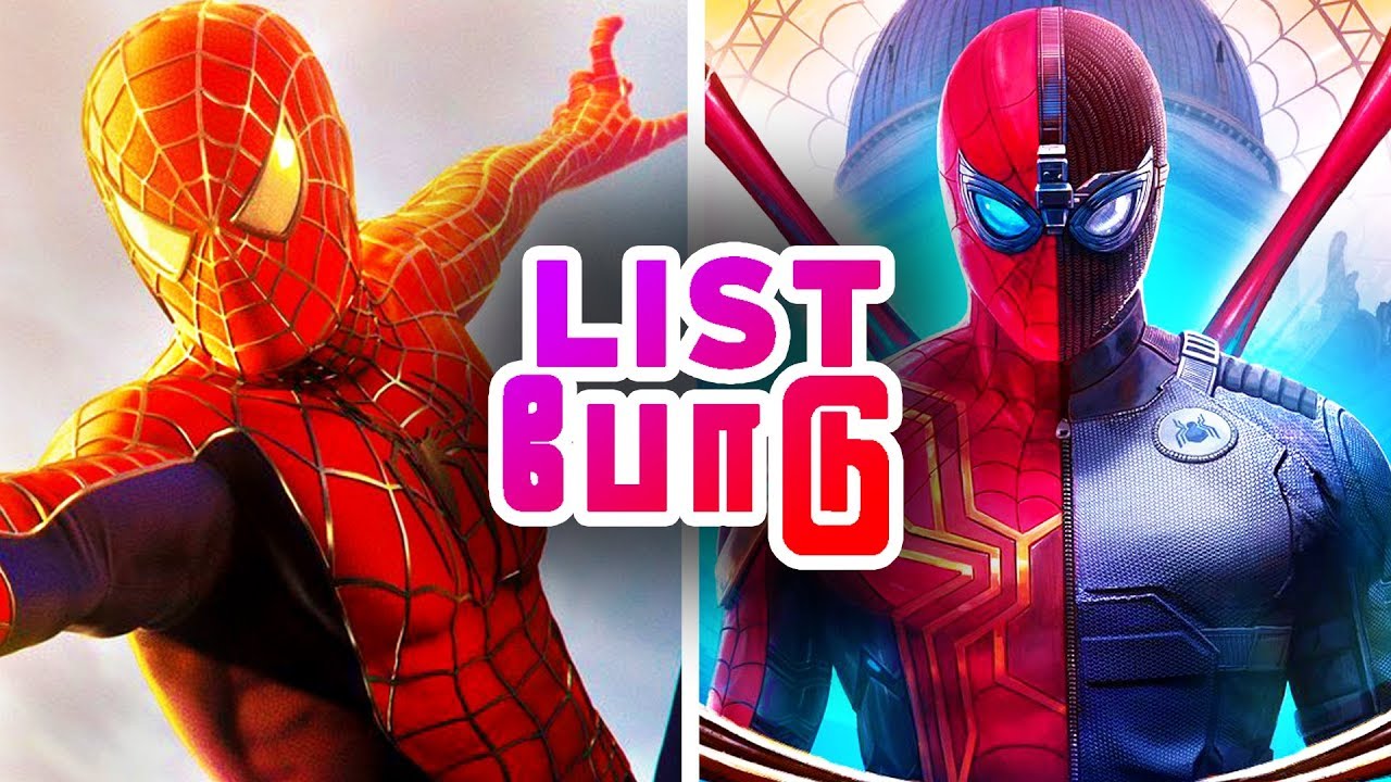 Top 5 BEST Spiderman SUITS in Live Action Movies (தமிழ்)