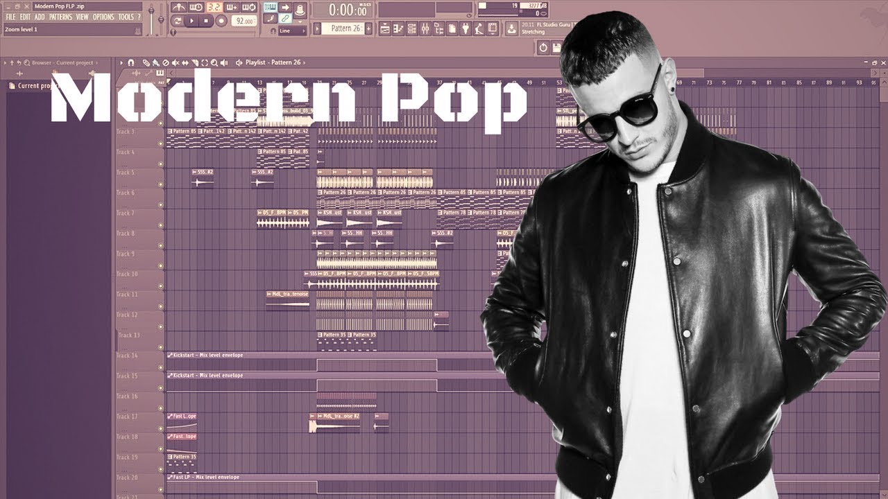 Professional Modern Pop FLP Template (Major Lazer, DJ Snake, Cheat Codes Style)