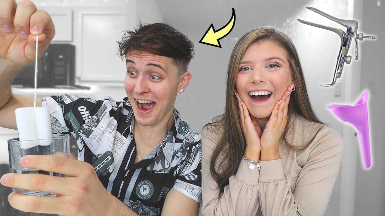 Quizzing My Boyfriend On Female Products!