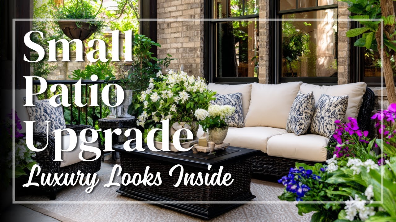 Outdoor Patio Decorating Trends 2026 – Can Small Spaces Feel Polished and Grand?