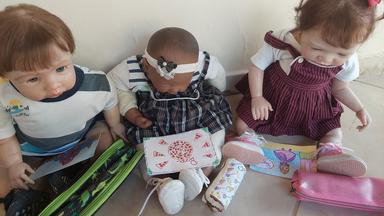 PRIMEIRO DIA DE AULA DOS BABYS!!!