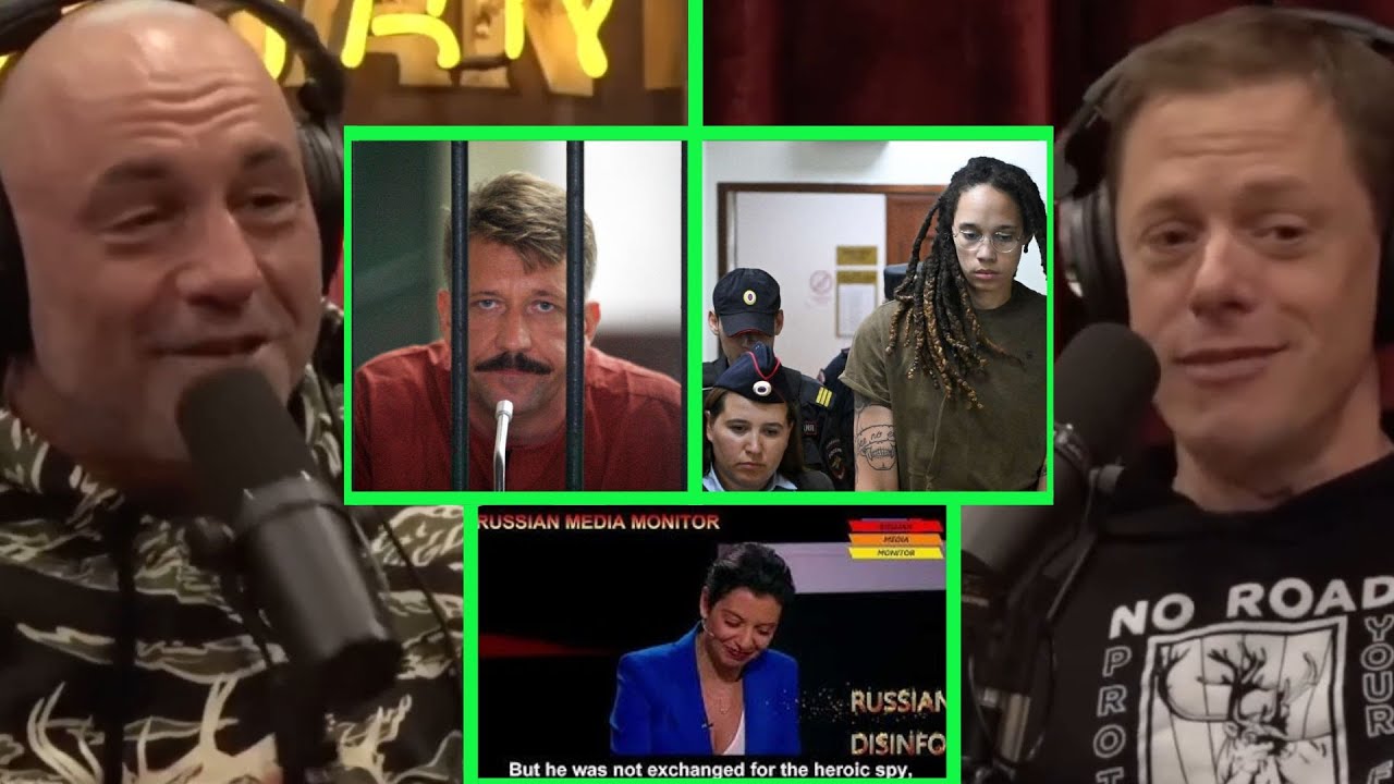 Joe Rogan: Russian TV LAUGHING at the USA. 'Merchant of Death' traded for 'hashish' enthusiast 😮