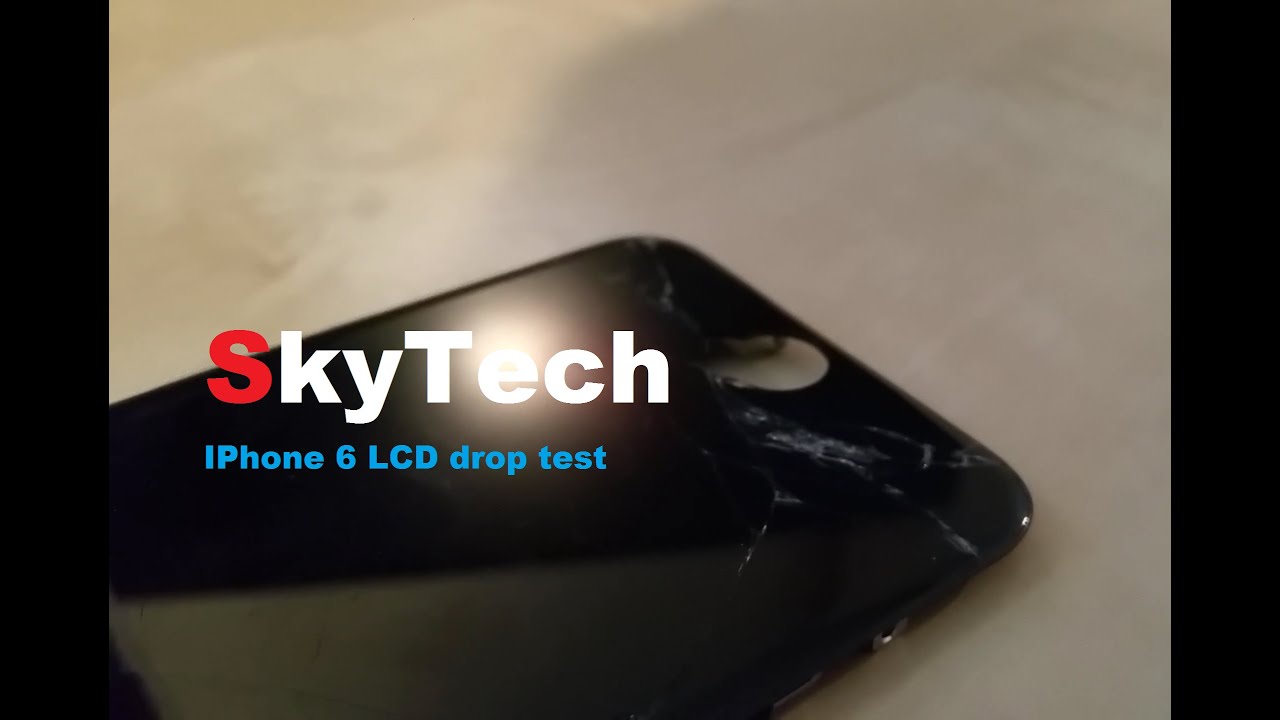 IPhone 6 LCD drop test