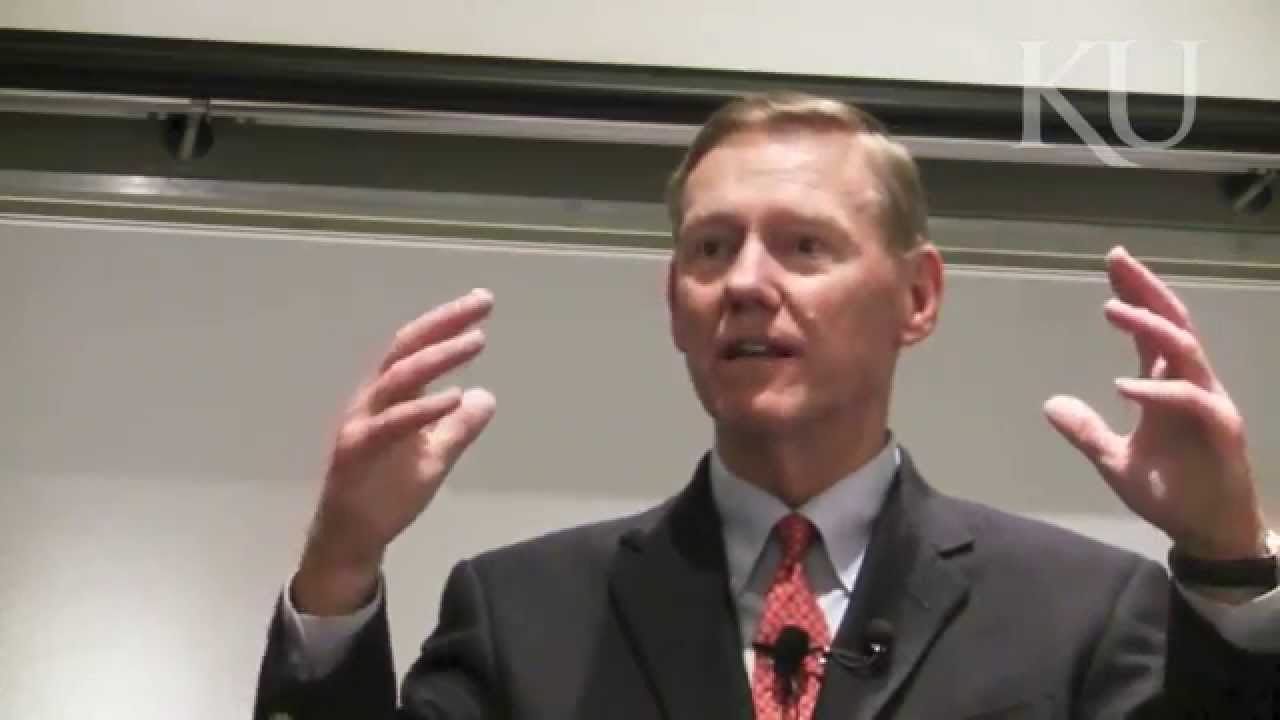 Ford CEO Alan Mulally Lecture at the University of Kansas