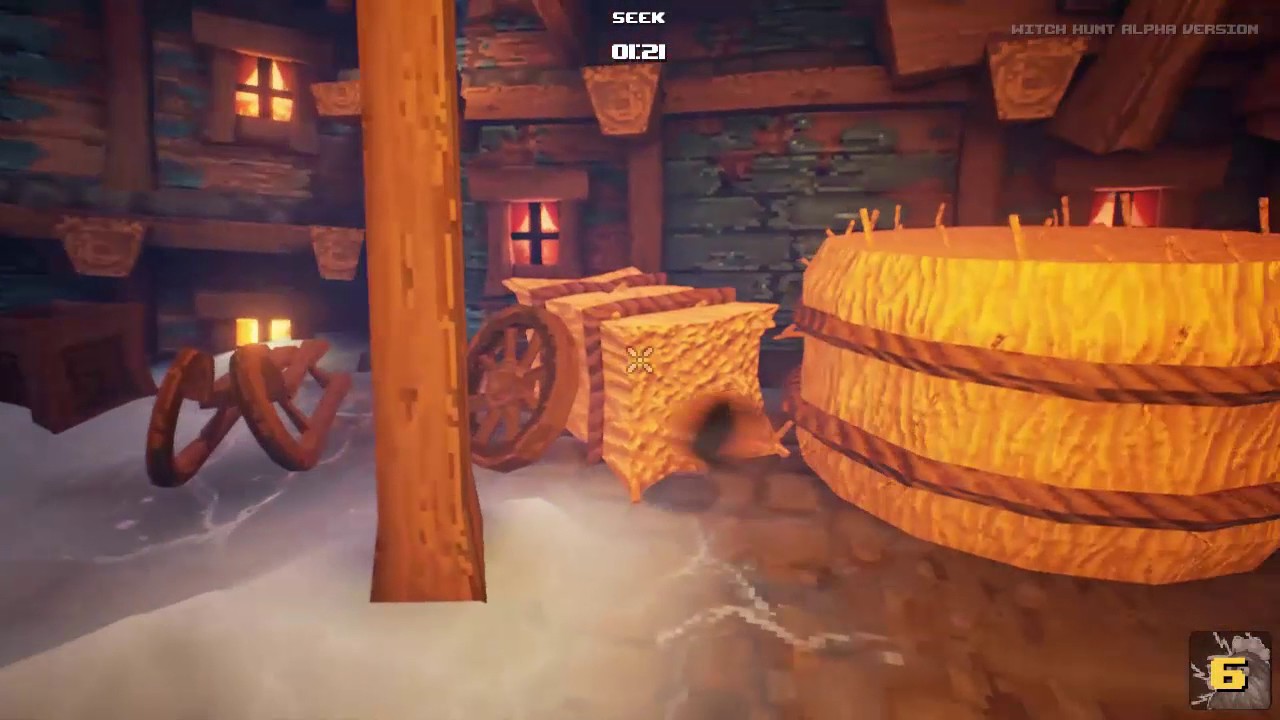 Witch Hunt Holiday Demo game play