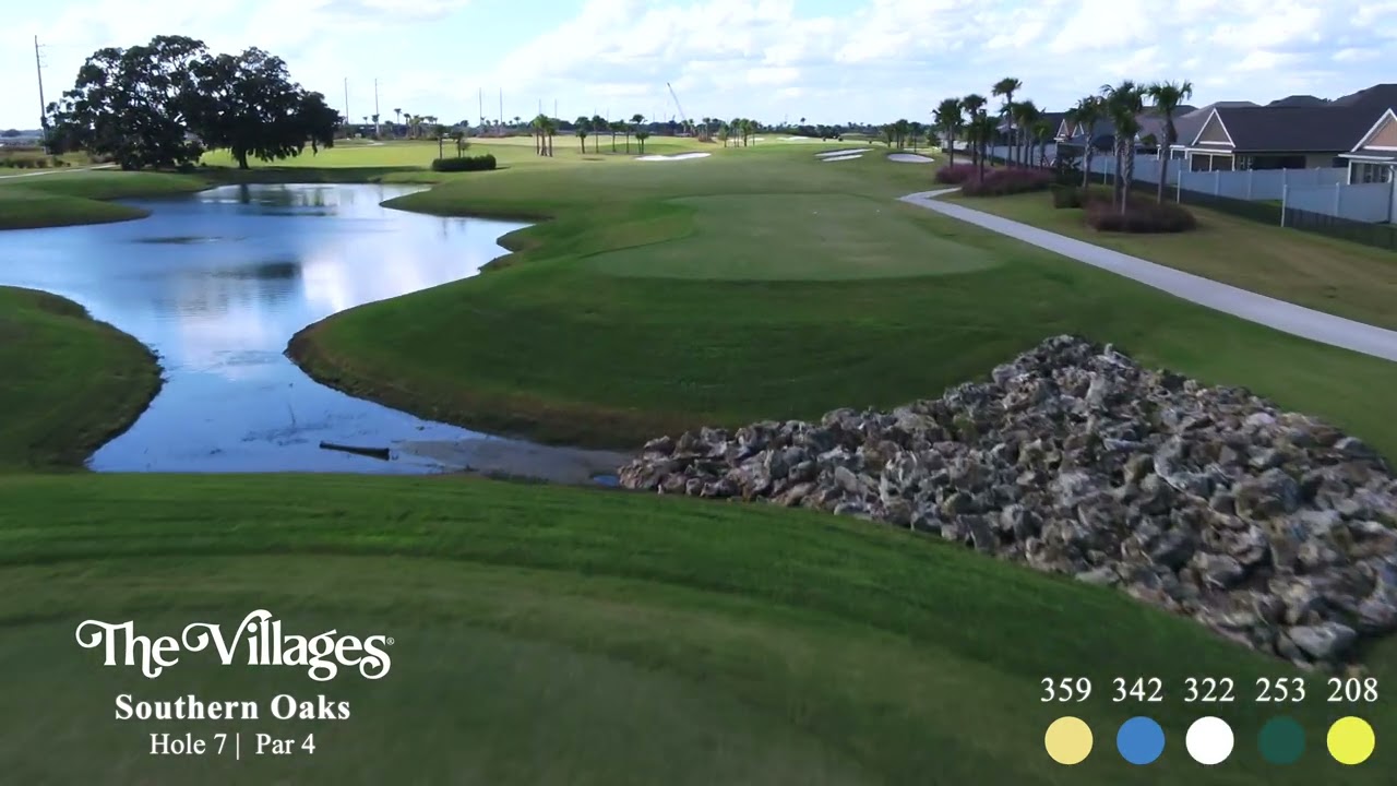 Southern Oaks Championship Golf Course - Front 9 Virtual Tour in The Villages, FL