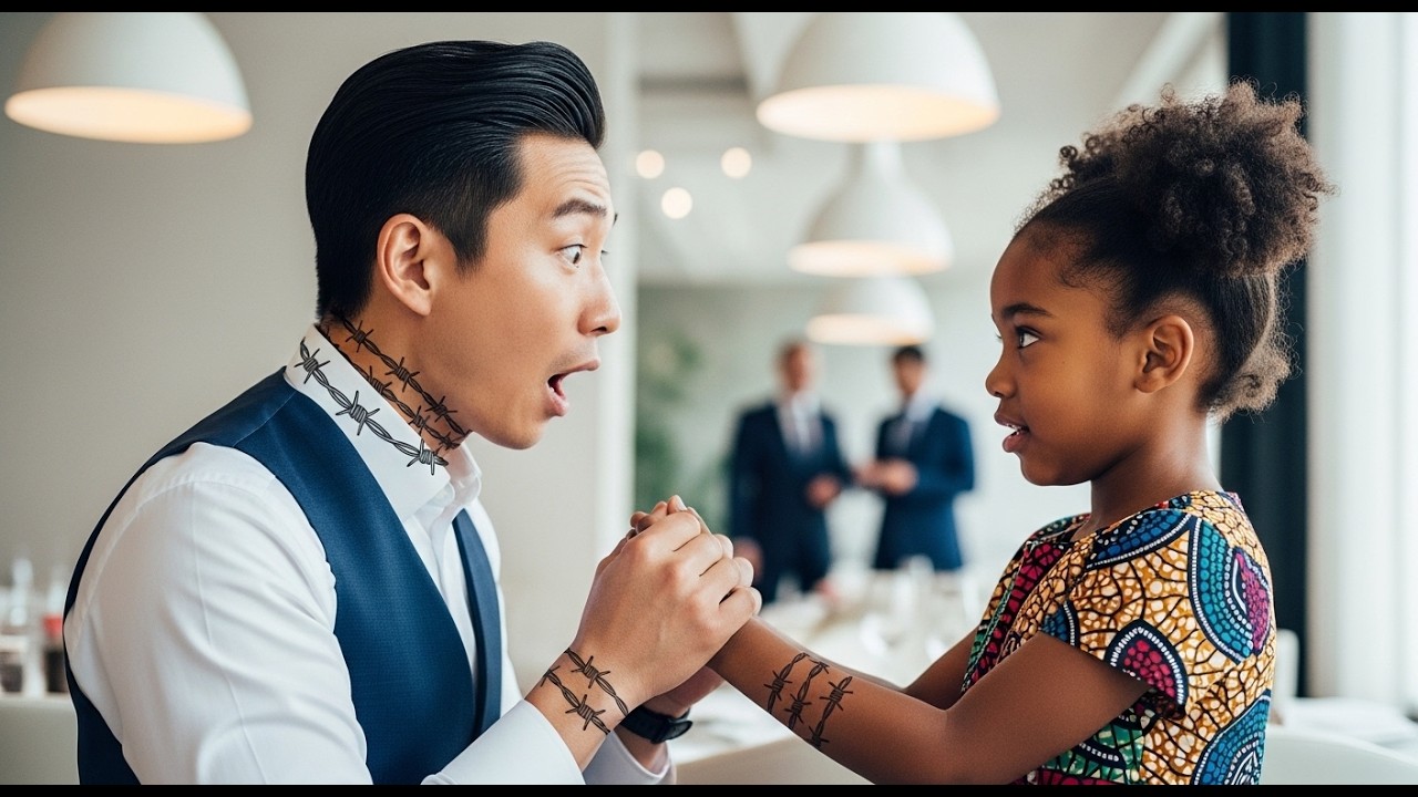427. “Excuse Me Sir, Why Do We Have The Same Tattoo?” The Little Black Girl Said To The Korean M