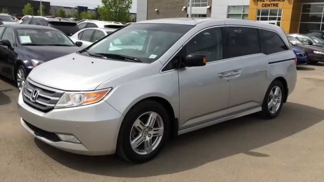 Pre Owned Silver 2011 Honda Odyssey Minivan Touring Review - St. Albert and Area