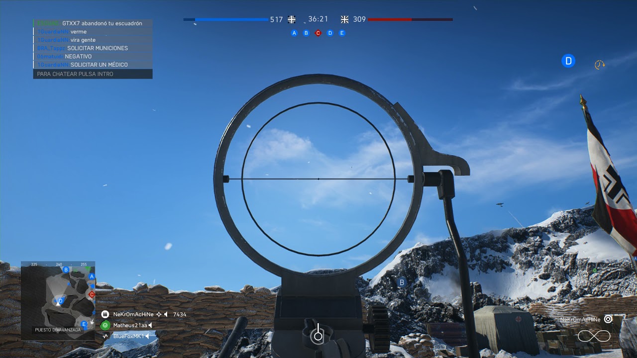 Battlefield V Molestando con el Antiaereo