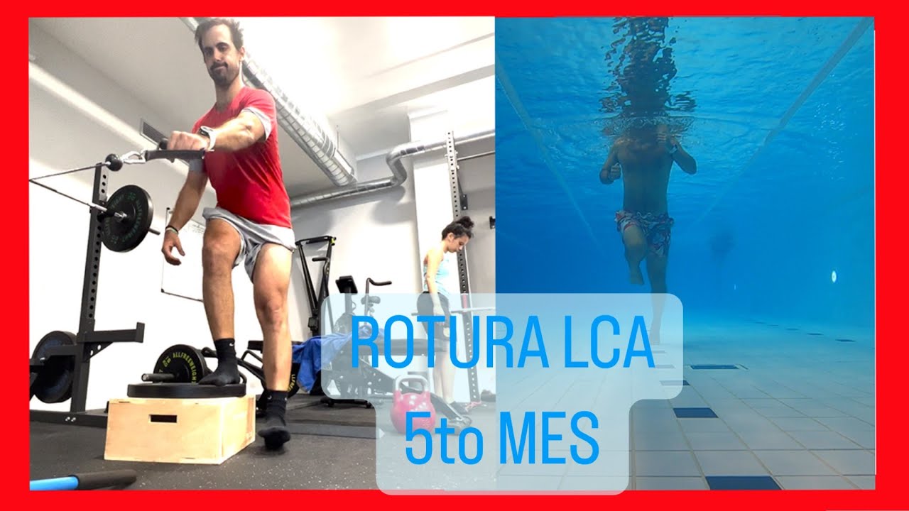 8. 🔴 5to MES ⚠️ ¡¡Rehabilitación LIGAMENTO Cruzado Anterior y Meniscos!! 😭 (LCA)
