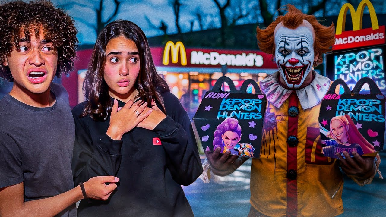 NUNCA PEÇA MC LANCHE FELIZ GUERREIRAS K-POP AS 3:00 HORAS DA MANHÃ - BIZARRO 😱😱😱