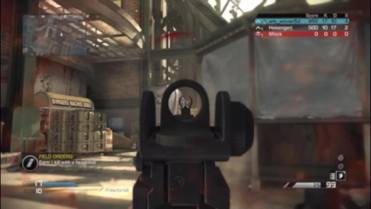 steady_winner52 vs Heisengerj 1v1 CoD Ghosts 