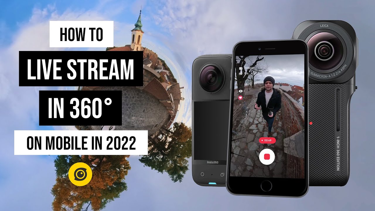 How to Live Stream in 360°  with Insta360 ONE RS 1-Inch 360 or X3 in 2022 | On Facebook and YouTube