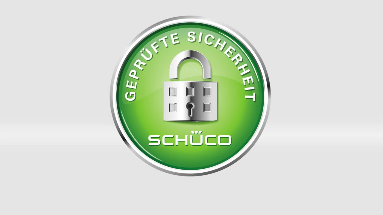 Gaunerzinken   Einbruchschutz mit sicheren Fenstern und Tueren von Schueco