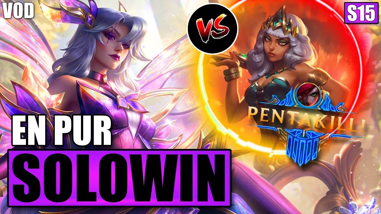 PENTAKILL ET 1V9 AVEC KATARINA AD - Soloq GrandMaster Katarina vs Qiyana