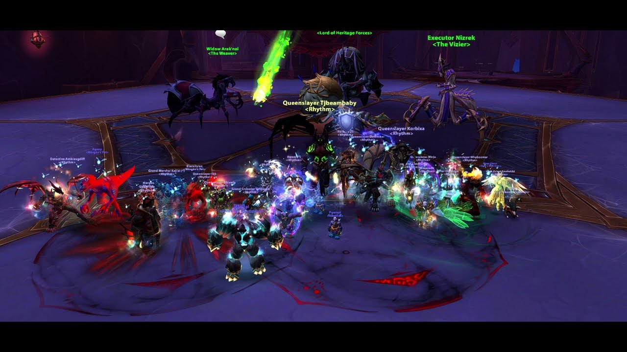 Rhythm vs Mythic Queen Ansurek (Preservation Evoker PoV)