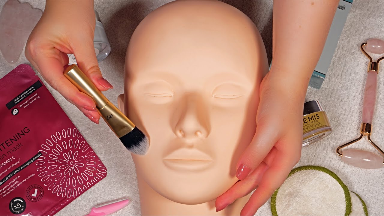 The ASMR Spa | Skincare on a Mannequin