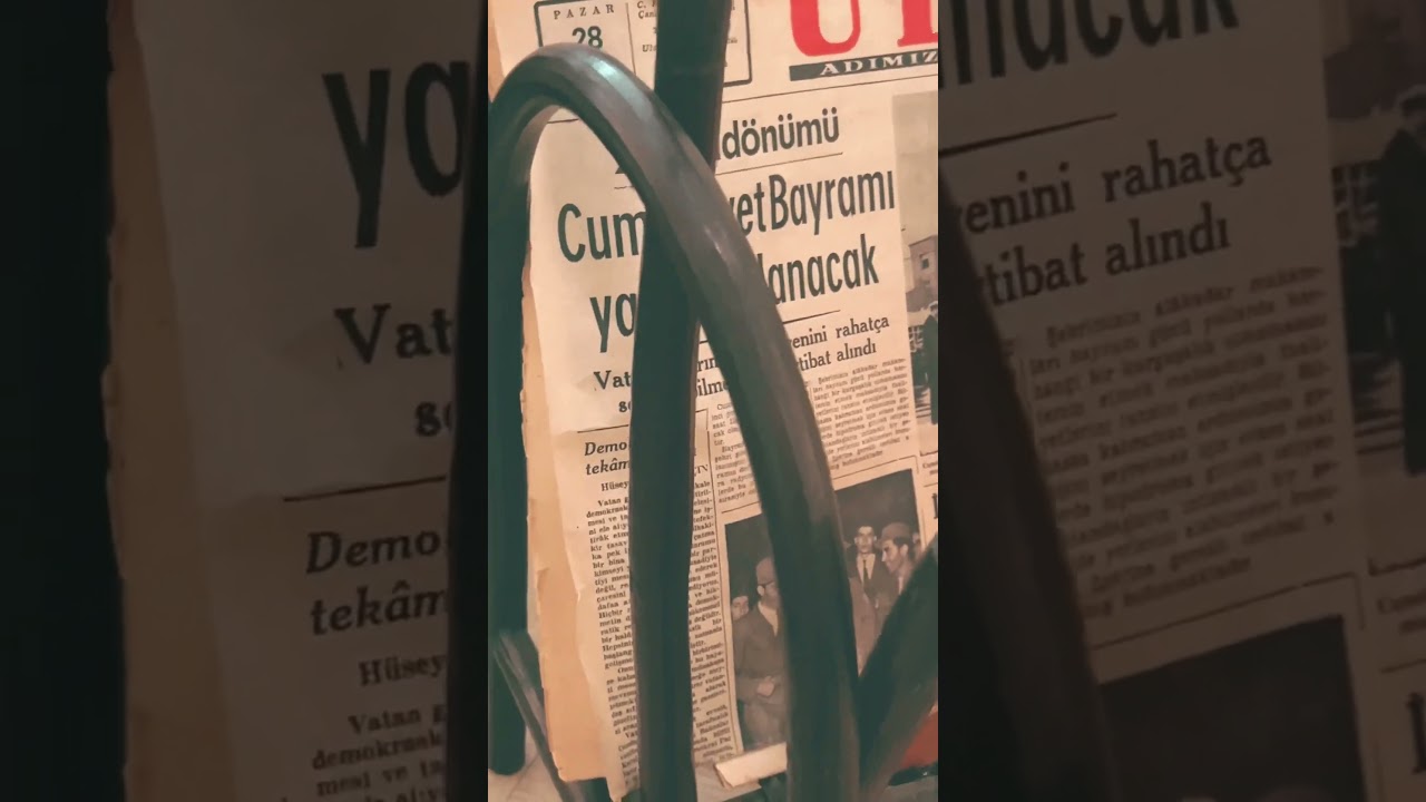 Ulus Gazetesi 28 Ekim 1951 #rhm #gazeteler #dergi #shortsyoutube #shorts #cumhuriyet #m&uuml;zeler
