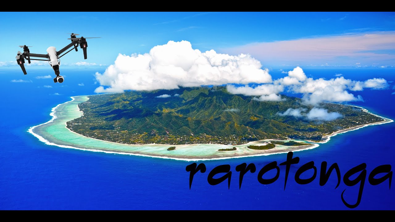 Rarotonga by Drone - DJI Inspire - 4K