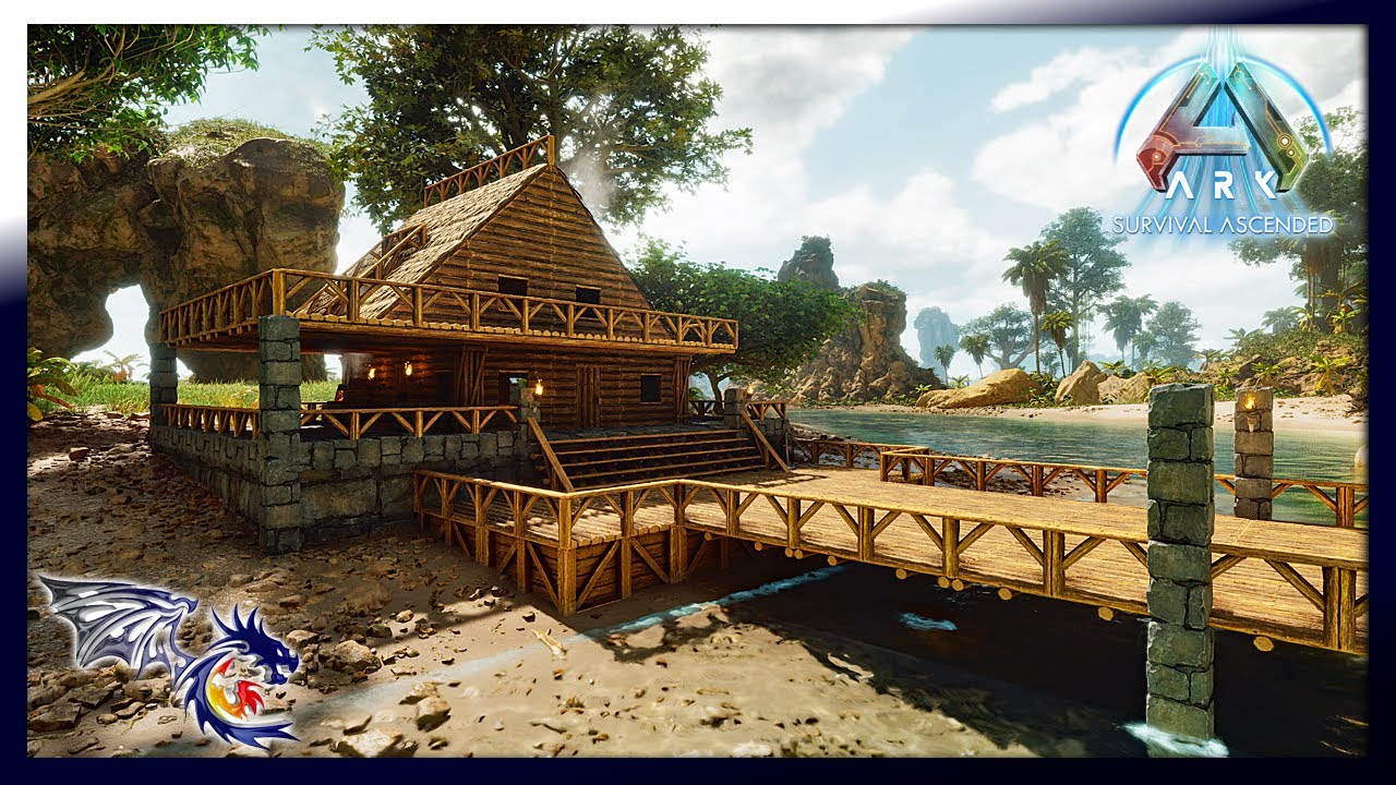 Our Cabin On The Beach | ARK: The Island Ascended #3