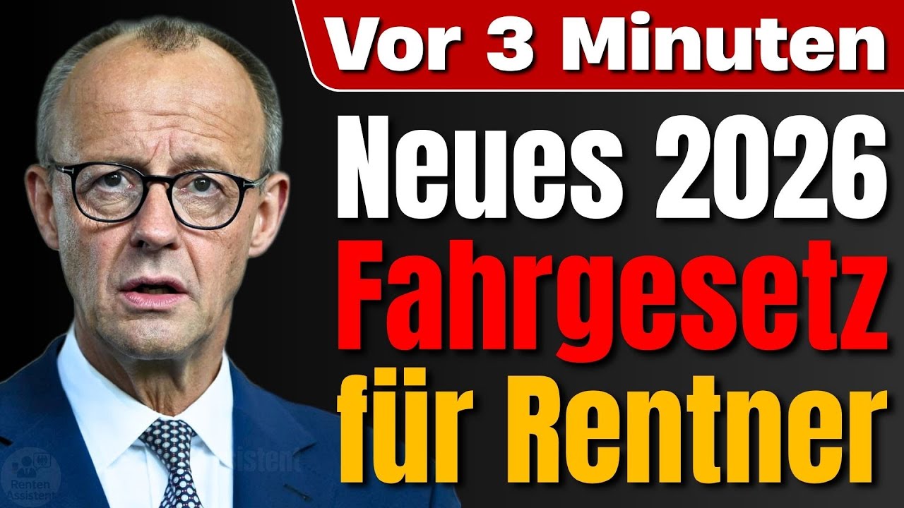 🚨Achtung Senioren &ndash; EILMELDUNG! Ab Dezember 2025 gilt das neue Fahrgesetz: Alle wichtigen &Auml;nderungen