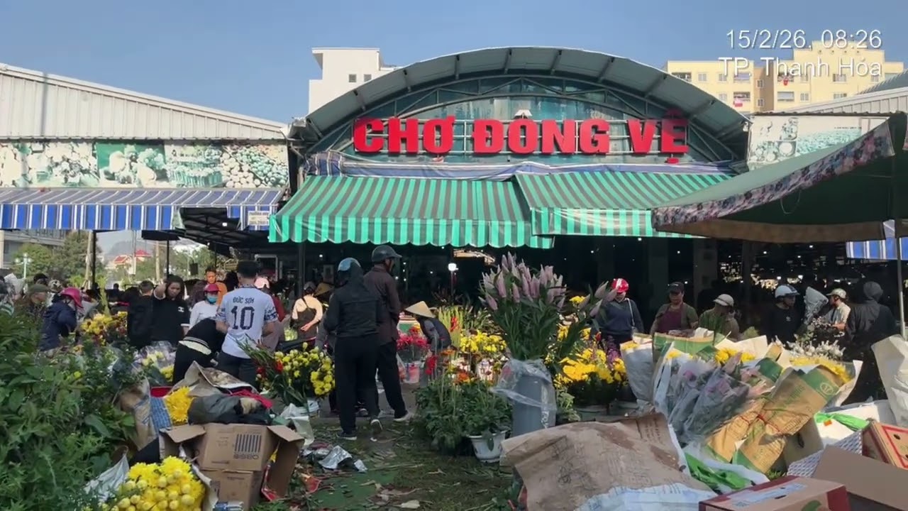 Chợ Đông Vệ 28 Tết Bính Ngọ