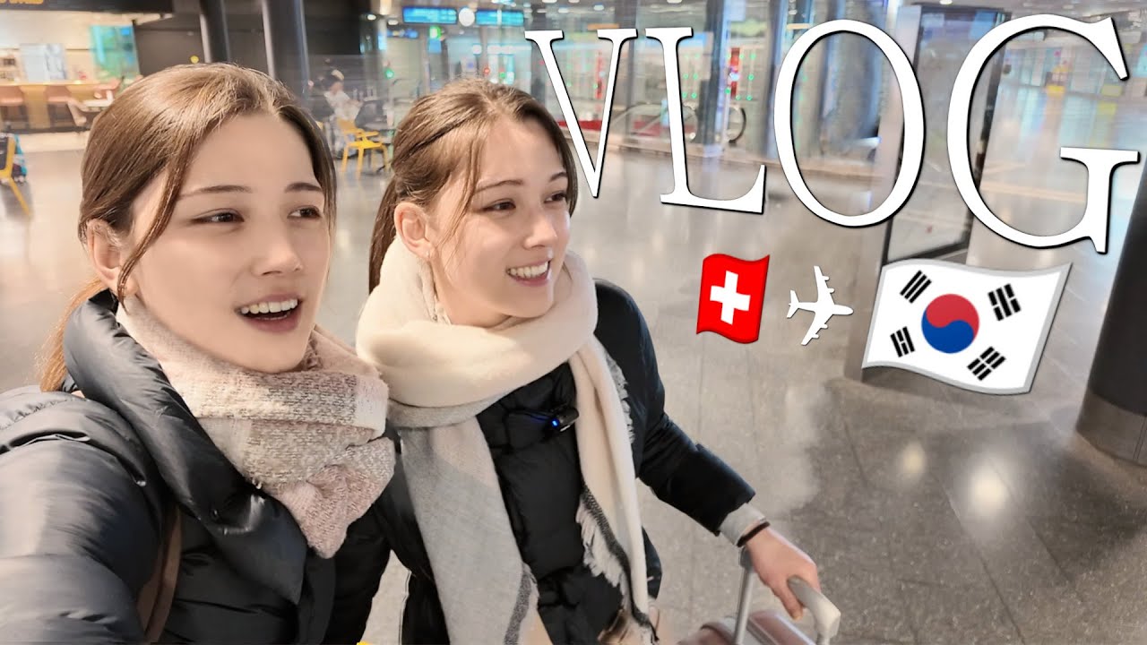 혼혈 쌍둥이의 첫 단둘이 한국 여행 vlog✈️🧳🇰🇷