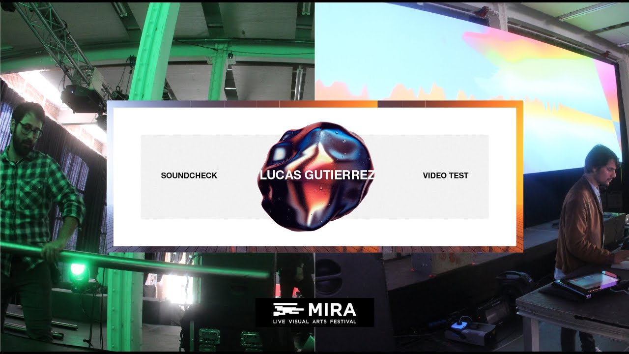 Lucas Gutierrez - soundcheck & video test @ MiRA 2014 [BCN]