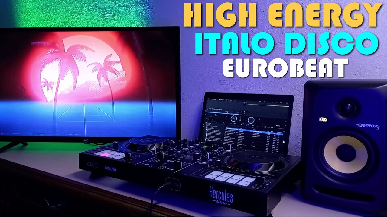 Mix High Energy / Italo Disco & Eurobeat | Classic - New Generation | DJ Set Krozz