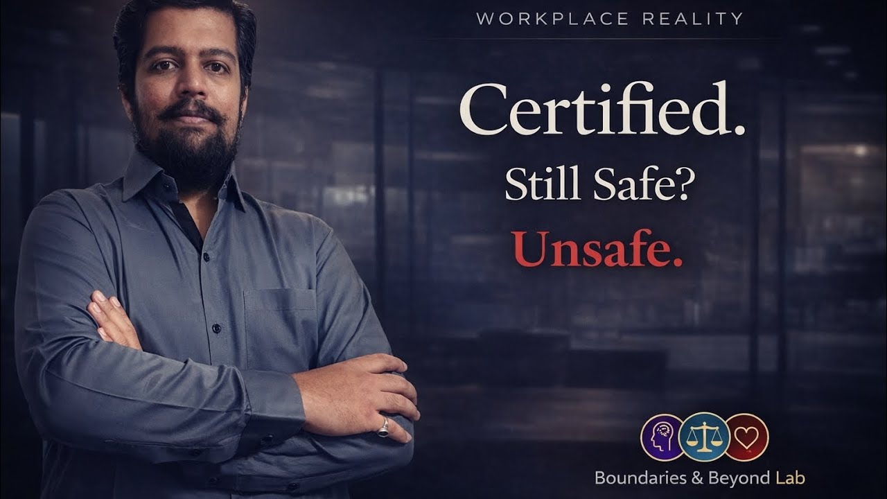 Certified. Still Safe? The Mental Health Cost of Workplace Politics #psychologicalsafety #toxic 