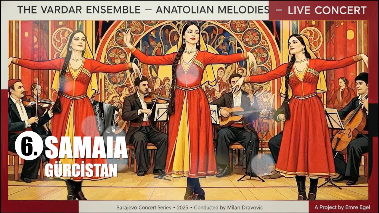 The Vardar Ensemble – 6.Samaia (Live in Sarajevo 2025) | Anatolian Melodies