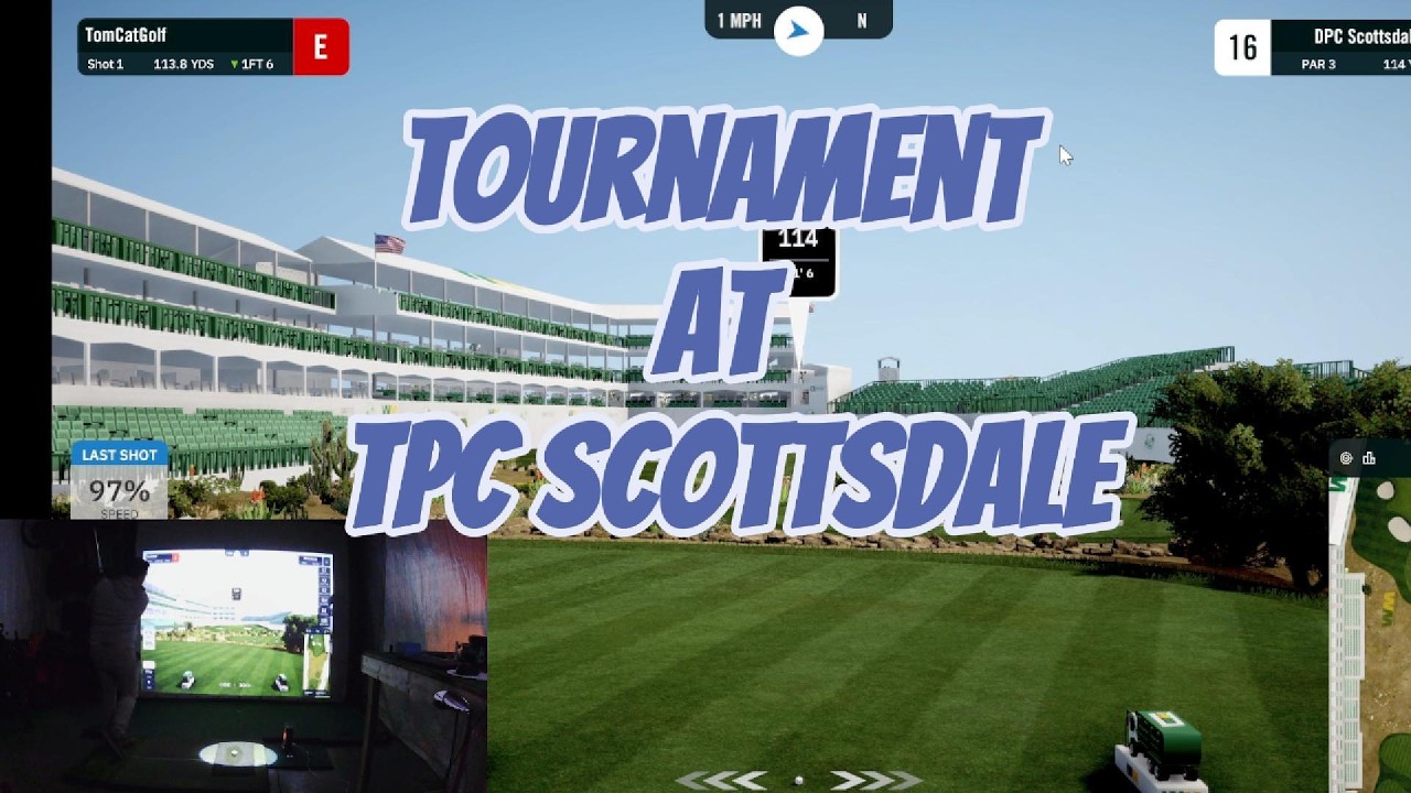 Road To Tour Episode 1 - Simulator Golf - TPC Scottsdale - GSPRO