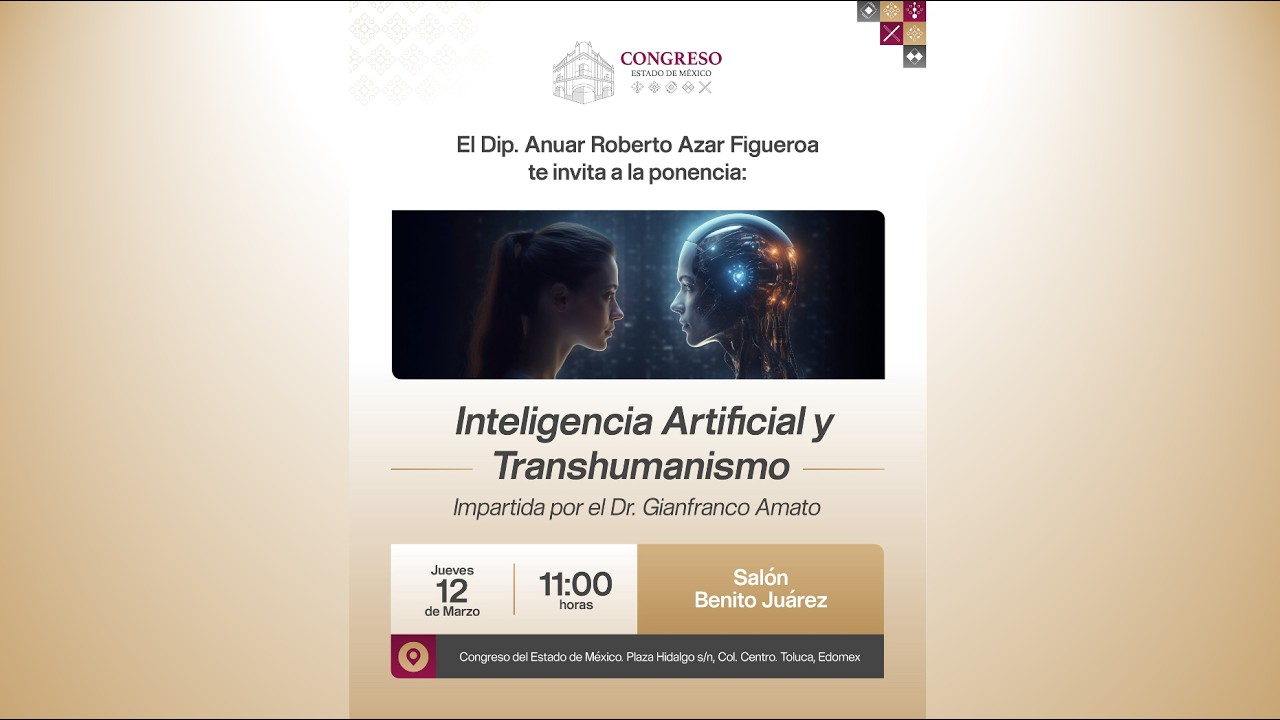 Gianfranco Amato: conferencia sobre la inteligencia artificial.