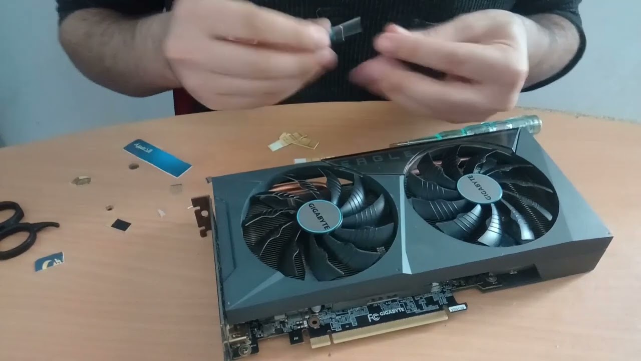 3060ti windforce rattling fan noise trying a fix from youtube