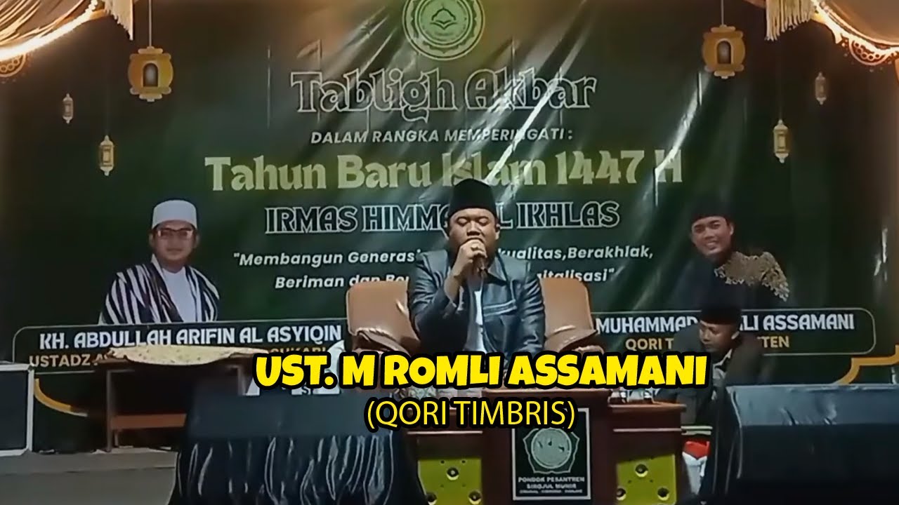 M ROMLI ASSAMANI Qori Timbris Pandeglang Banten