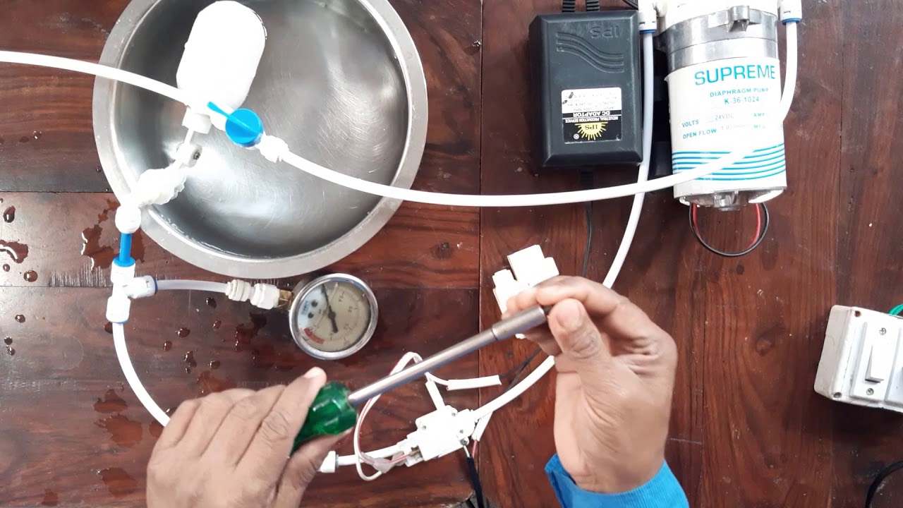High Pressure Switch | Water Cooler | How To Adjust High Pressure Trip Trouble ?