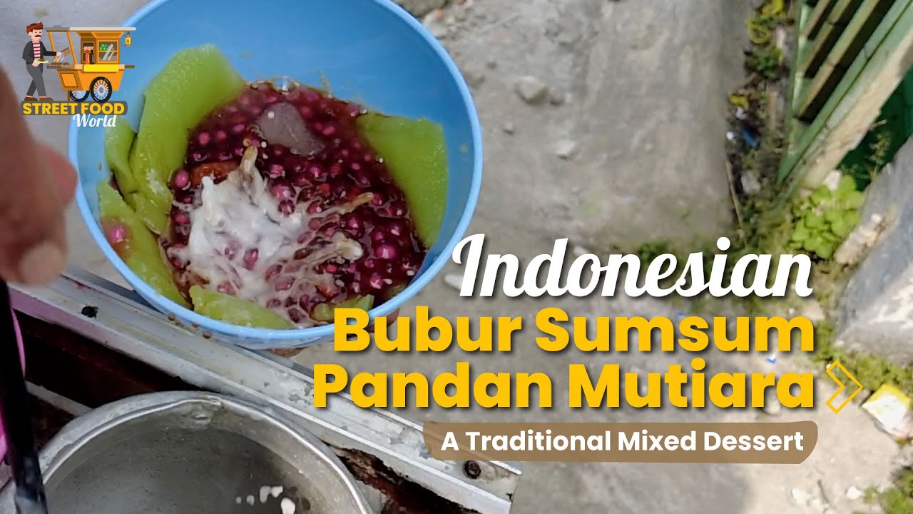 Bubur Sumsum Pandan Mutiara - a Traditional Indonesian Dessert