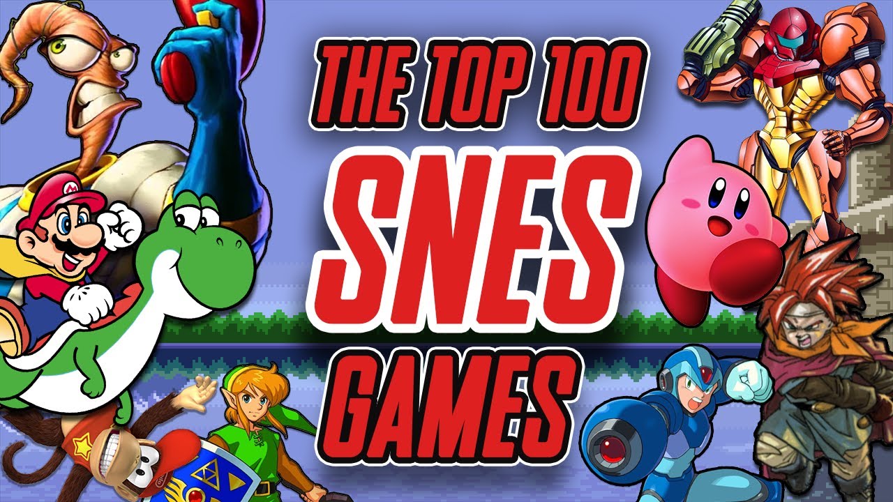 Top 100 Super Nintendo Games - Best SNES Games (Alphabetical Order)