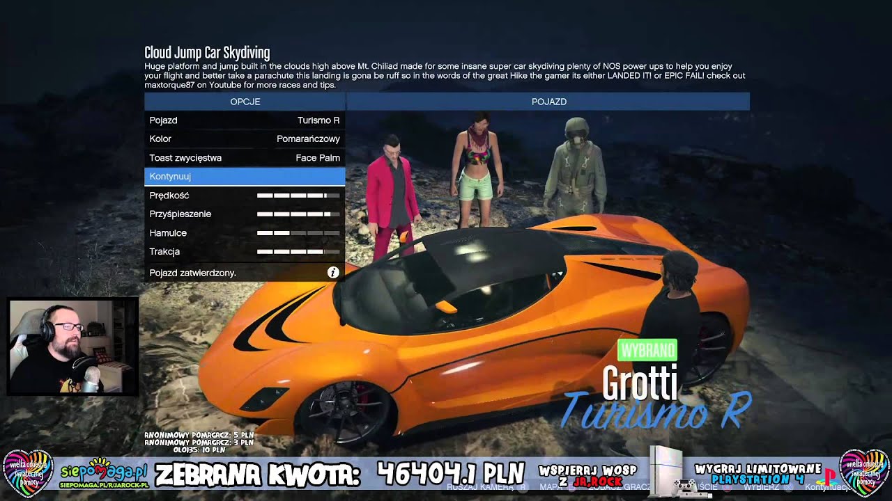 24H LIVE dla WOŚP - Rock gra w GTA Online [Godzina 